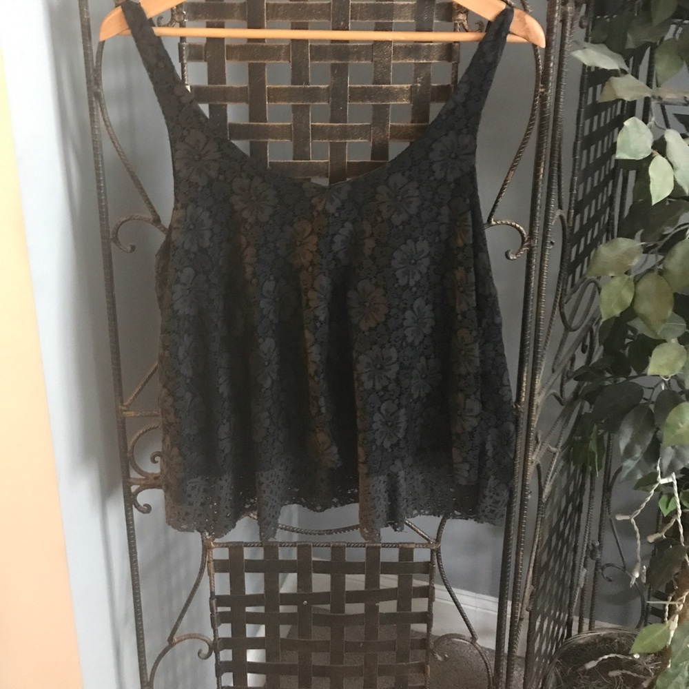 Lace tank top
