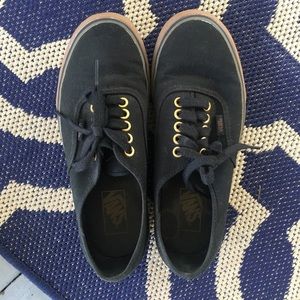 VANS SIZE 9 - Black and Tan (could also fit 8.5)