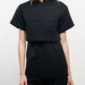 OAK quilted cropped tee