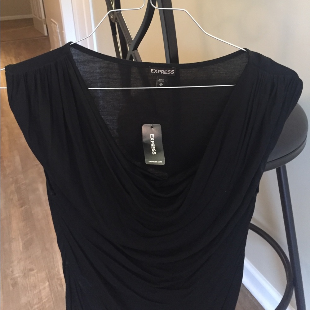 Black shirt/dress/tunic