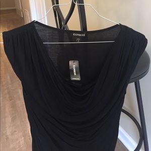 Black shirt/dress/tunic