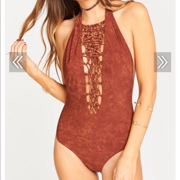 Show me your mumu one piece swim size small - Picture 2 of 4