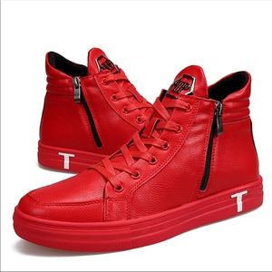 Men Genuine Leather Boot Retro Martin Boot