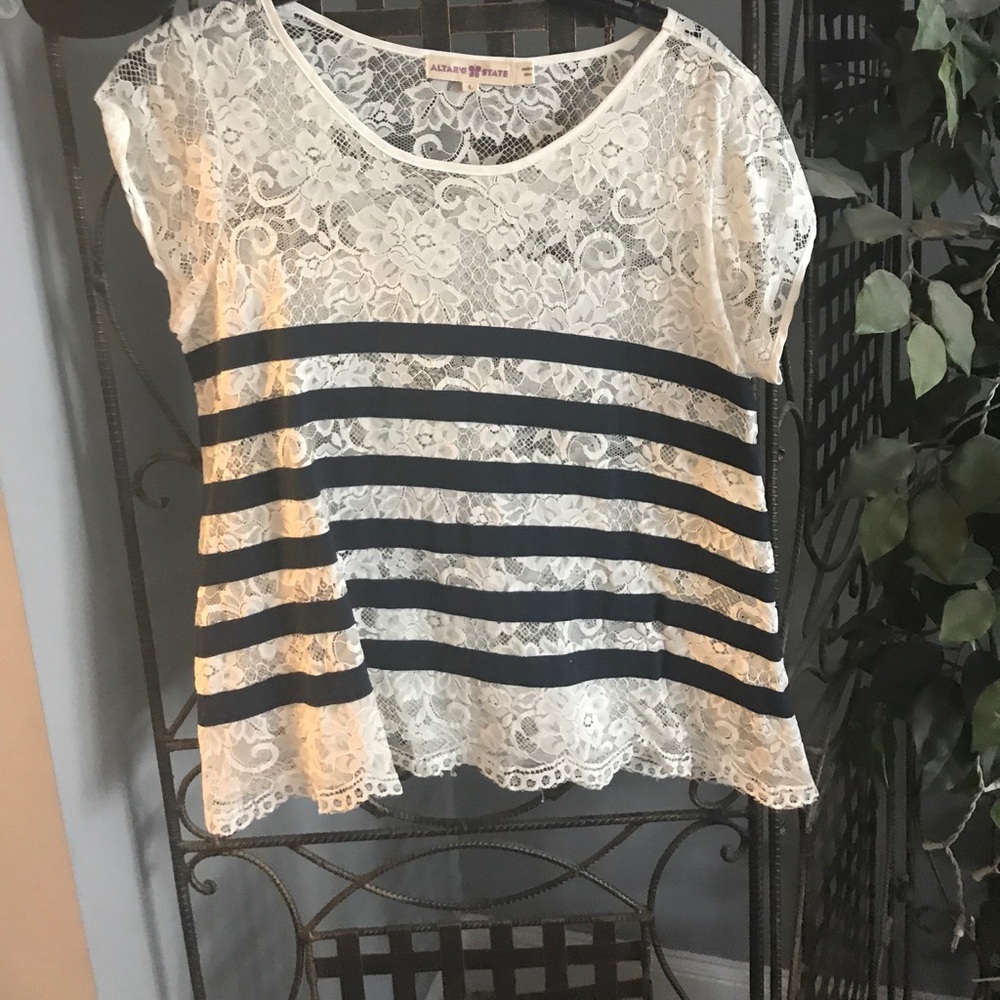 Lacey blouse