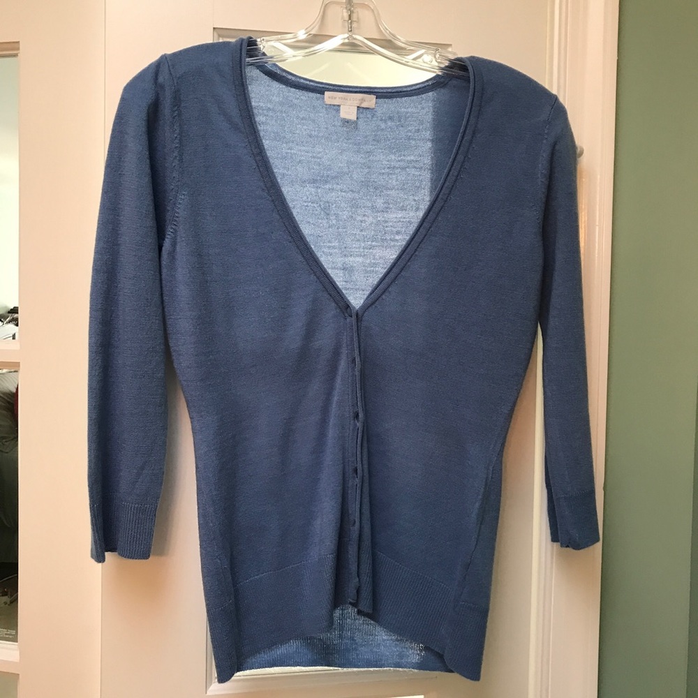NY and Co Blue Cardigan