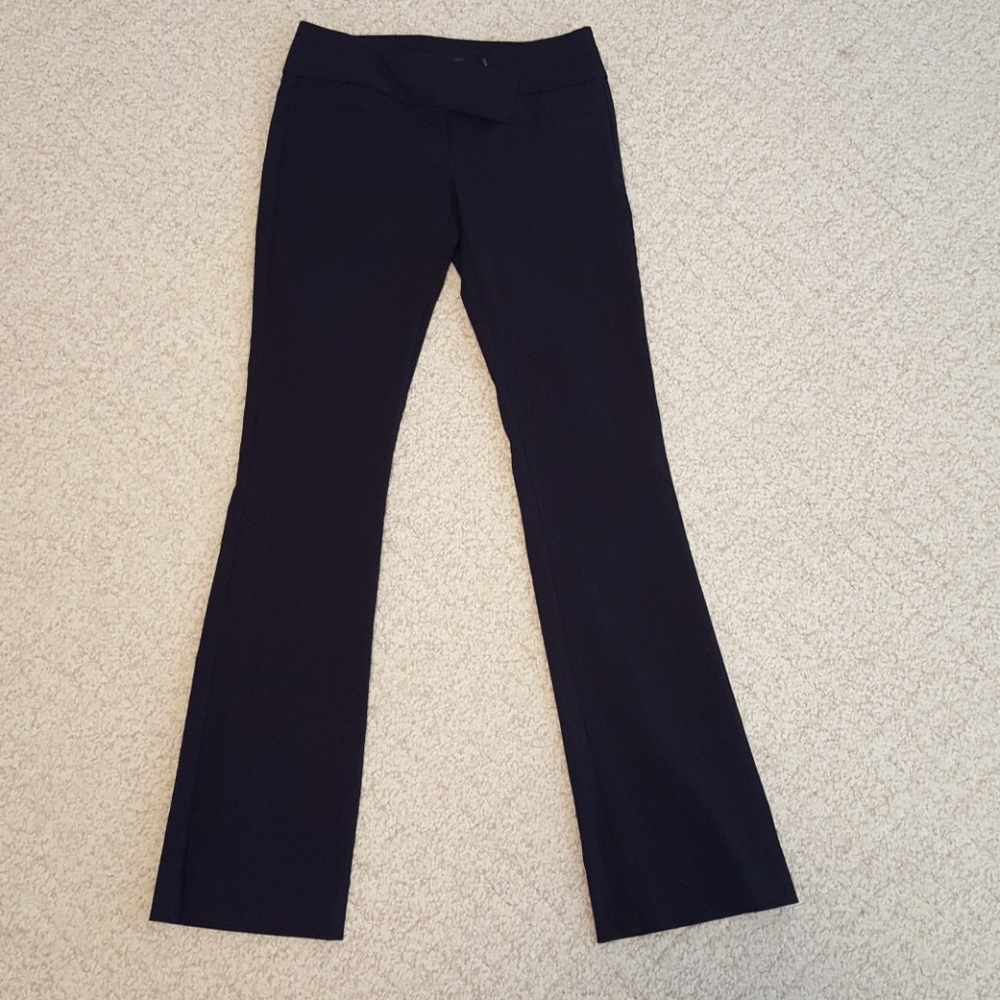 Black pin stripped dress pants