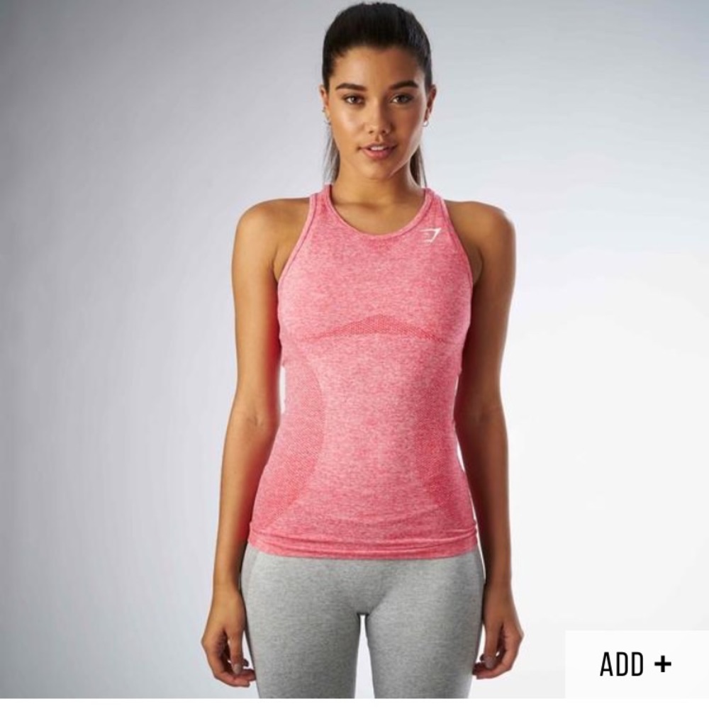 SOLD!!!! GymShark Seamless Vest Compression Sz L