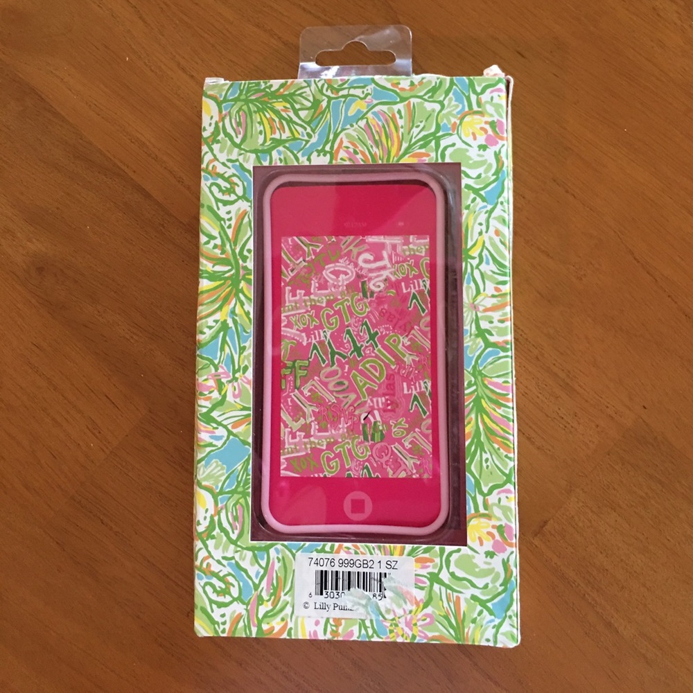 LILLY PULITZER IPHONE 4S/4 RUBBER CASE..