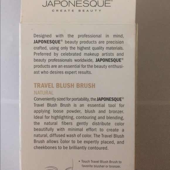 JAPONESQUE Makeup New Japonesque Travel Blush Brush Professional
