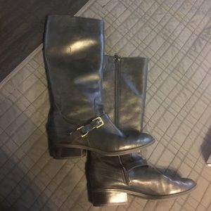 Ralph Lauren Leather Riding Boots