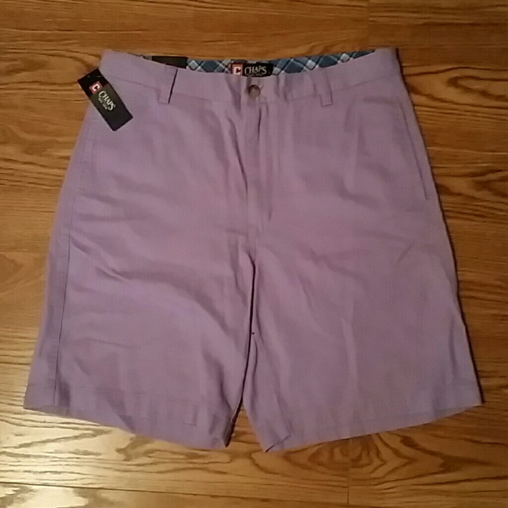 Men's Chaps purple shorts