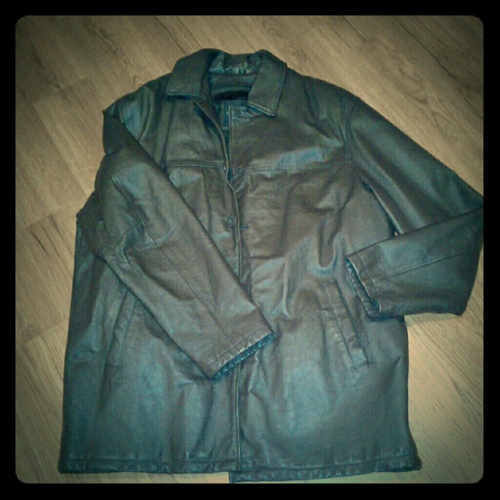 MENS TANNER AVE. LEATHER JACKET