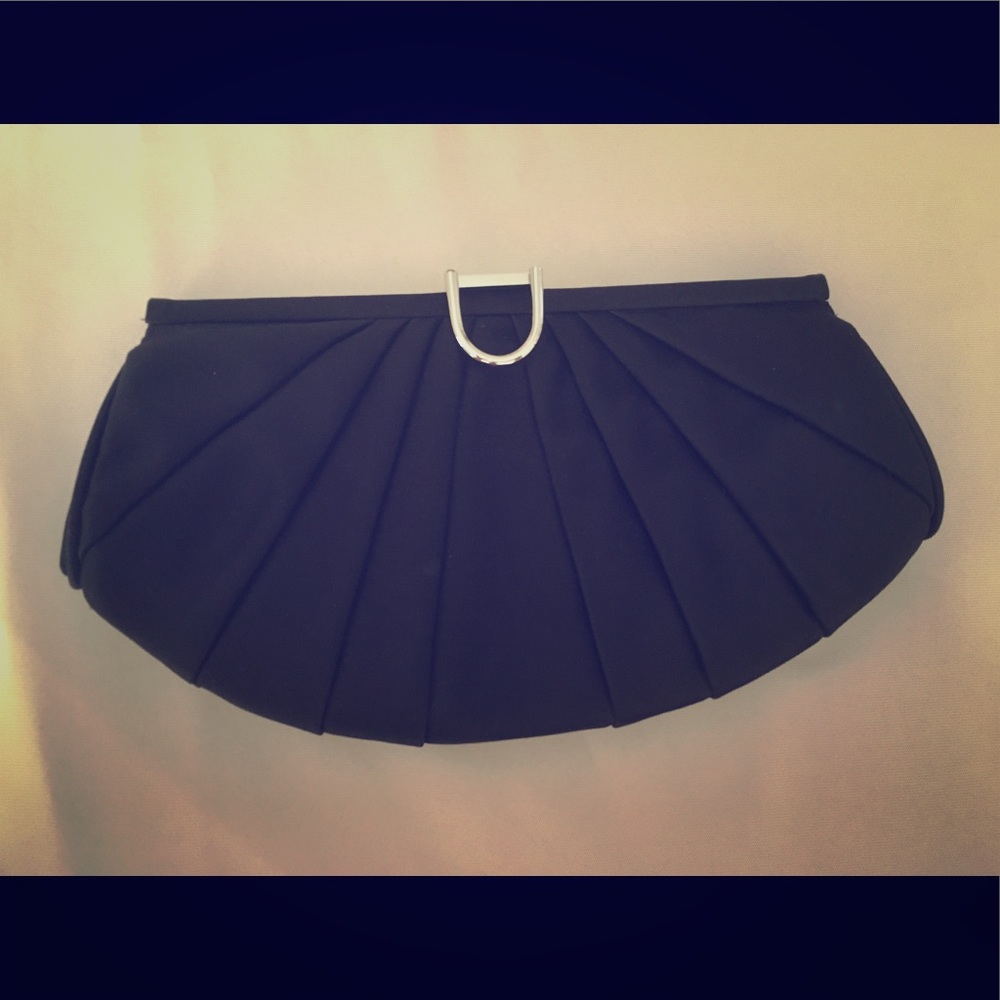 Satin clutch
