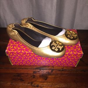 Barely worn Tory Burch ballet flats