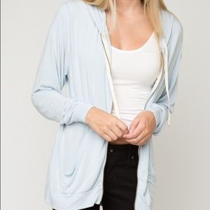 Brandy Melville zip up hoodie
