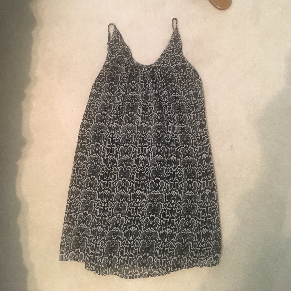 Fun Print Olivaceous Dress OR Shirt