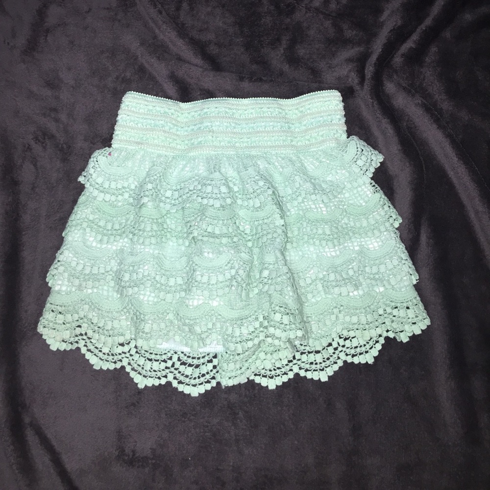 Scallop Lace Shorts