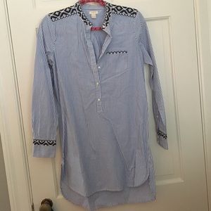 J. Crew striped tunic