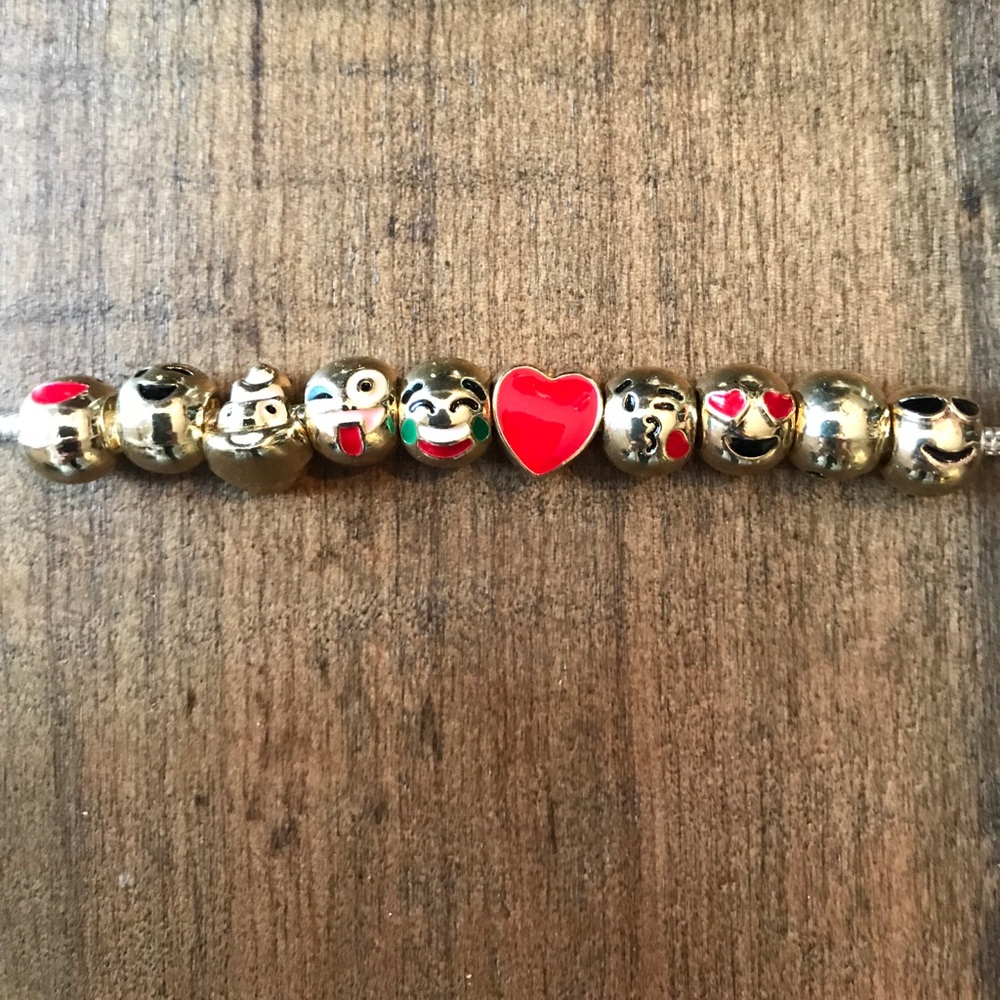 Fashion emoji bracelet