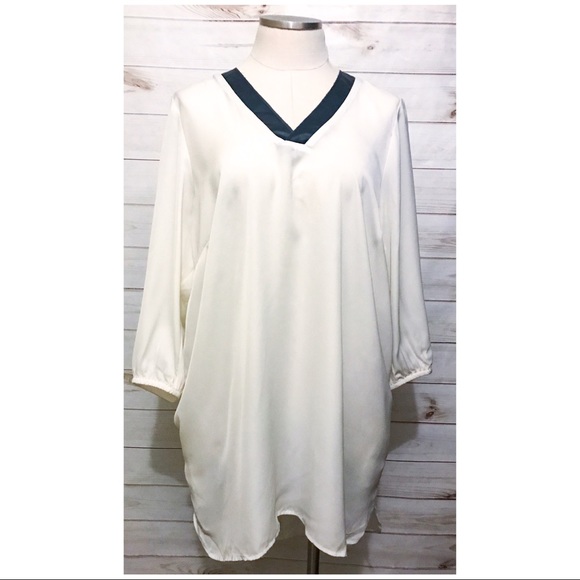 Melissa McCarthy Seven7 Tops - MELISSA MCCARTHY SEVEN7 SHEER TUNIC