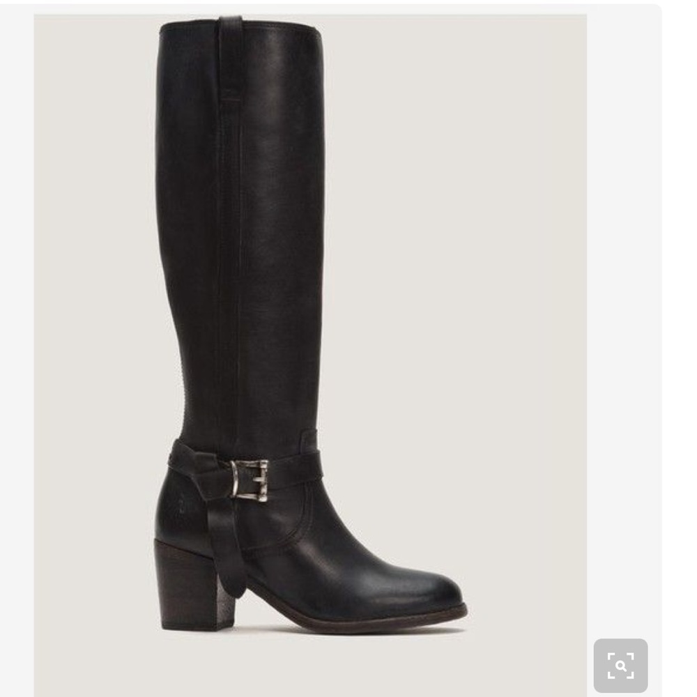 New Frye Tall Boots color: Black Stonewash