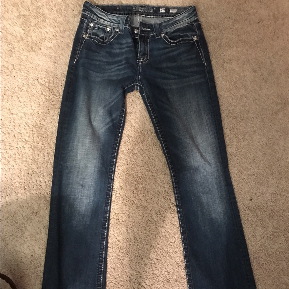 Miss me easy boot cut jeans- length xxl