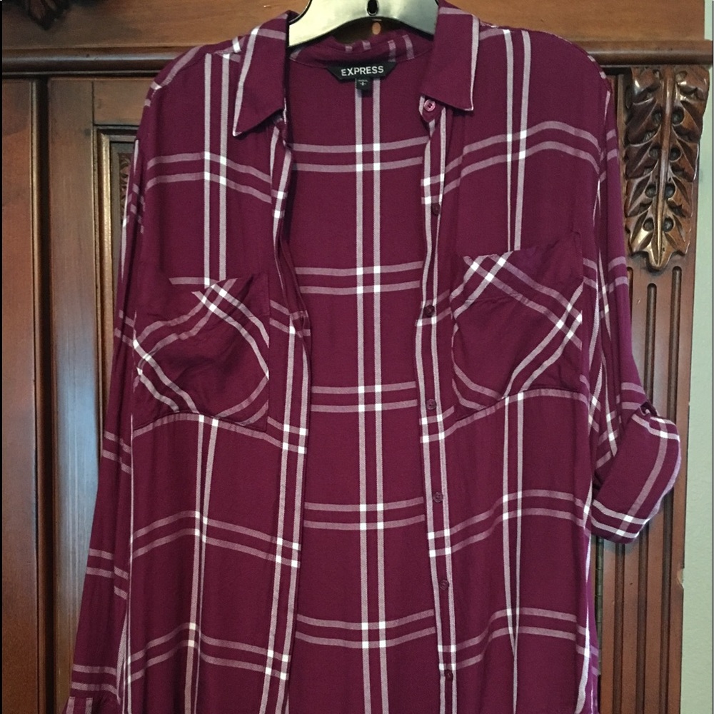 Paid button down from Express