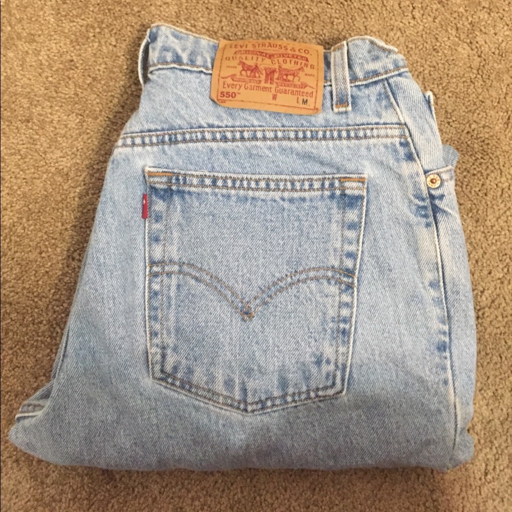 Boyfriend Levi's jeans: size M
