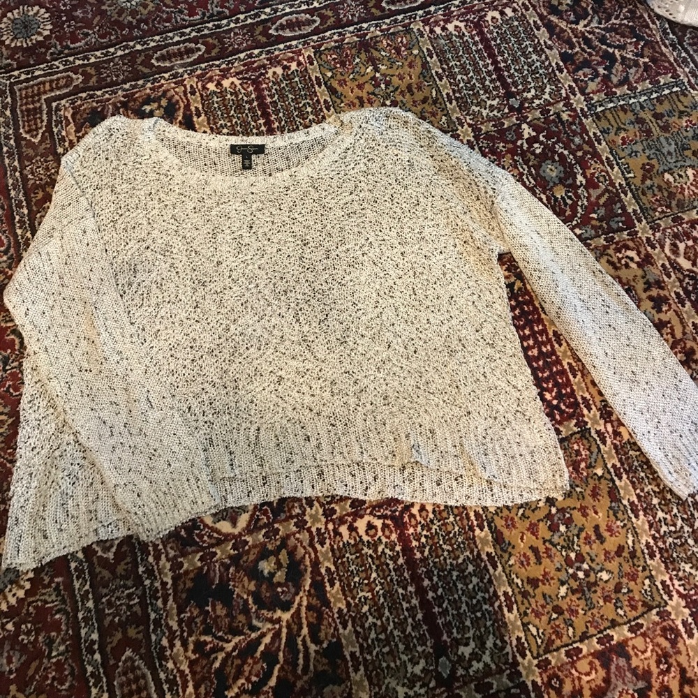 Jessica Simpson oversized sweater