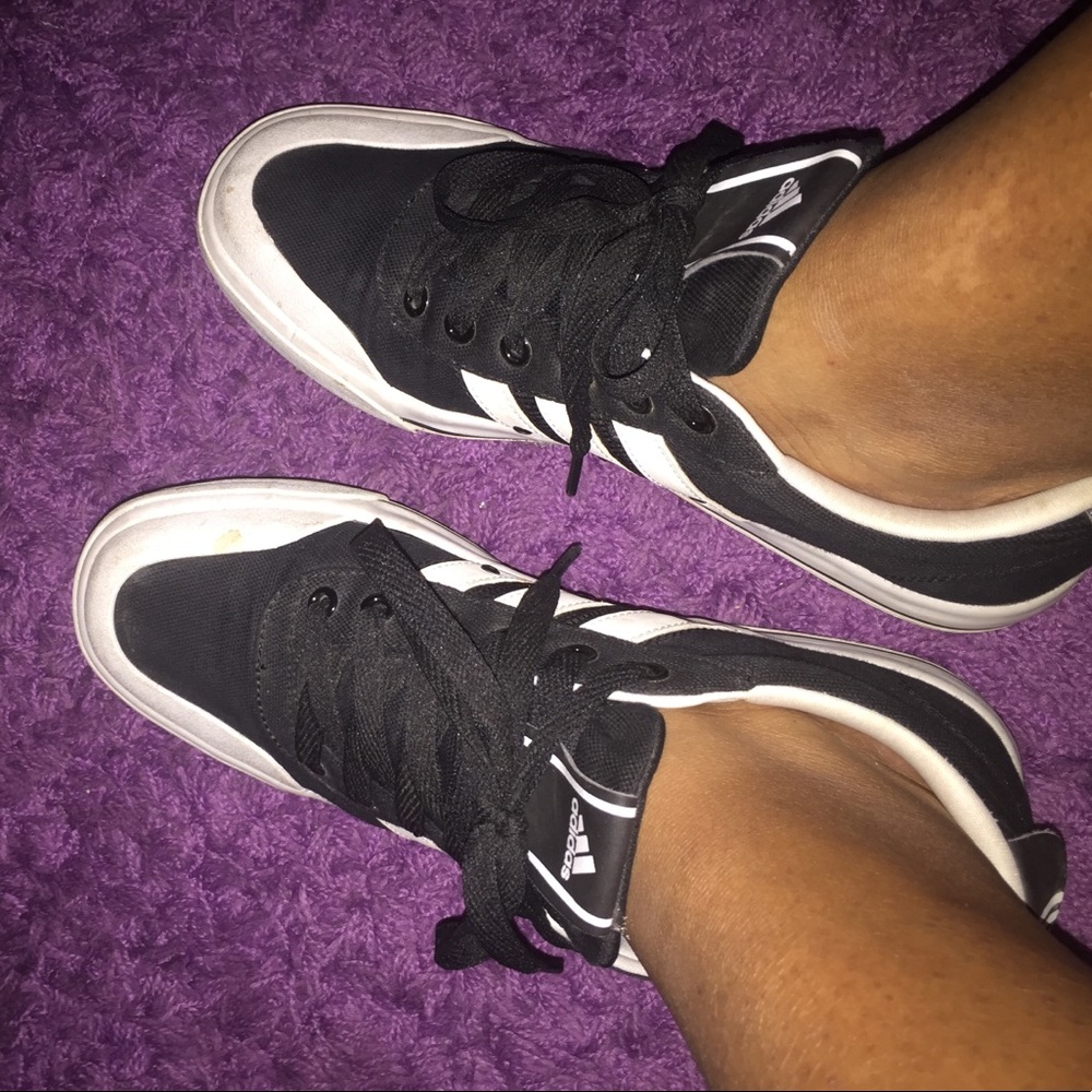 Black & White Adidas