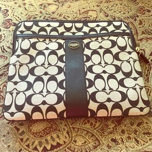 Coach Ipad case and organizer.