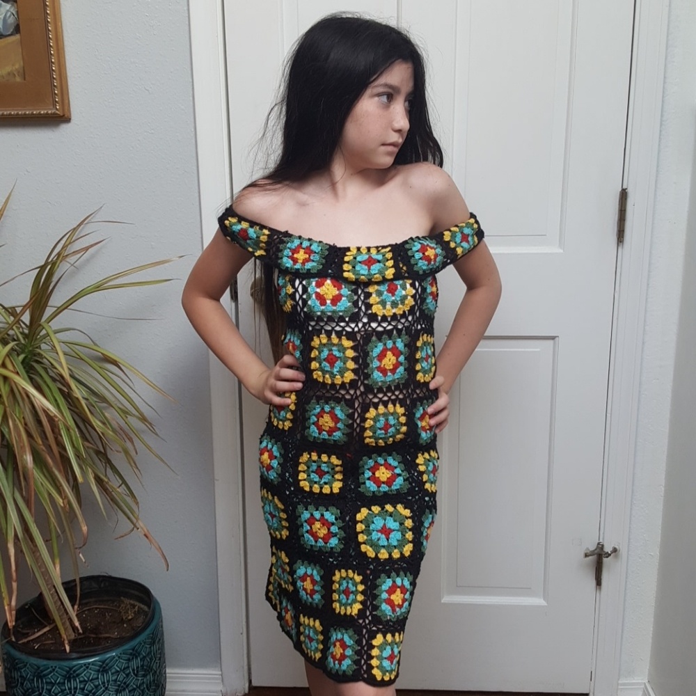 Crochet dress size x sm