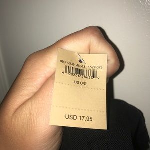 American eagle black hat