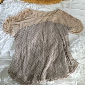 We the Free Boxy Lace Top