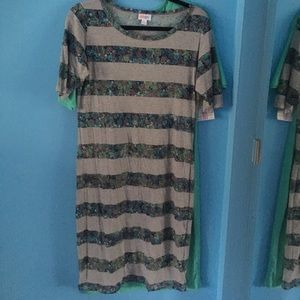 LULAROE Paisley Stripe Julia