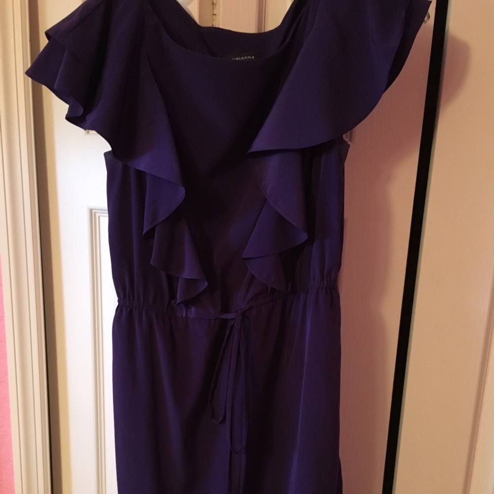 Cute purple dress!