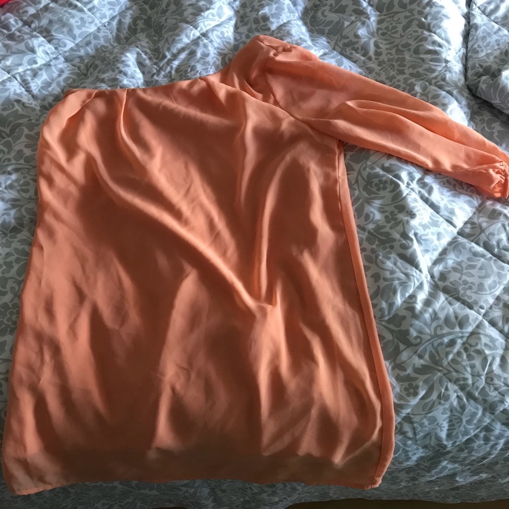 One shoulder dress
