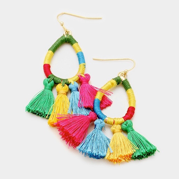 Hannah Beury Jewelry - Tassel Earrings