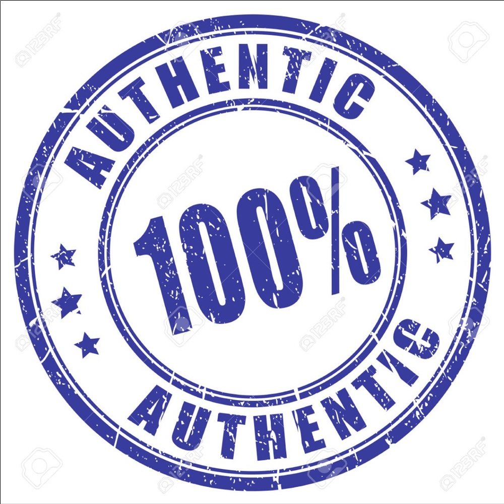 100% AUTHENTIC
