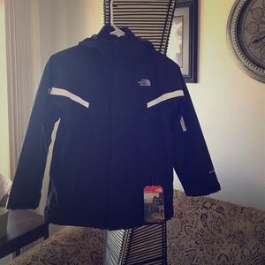North Face boys 7/8 triclimate jacket.