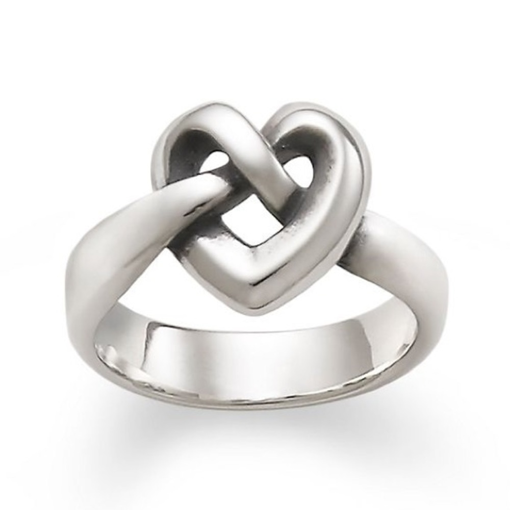 Heart Knot Ring Size 7 James Avery Authentic