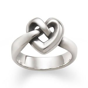 Heart Knot Ring Size 7 James Avery Authentic