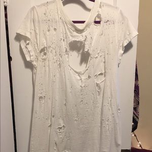 Urban Outfitters ripped tshirt