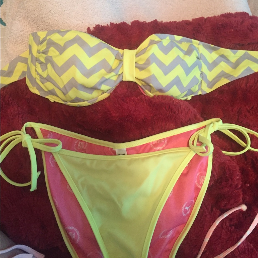 Chevron victorias secret bikini