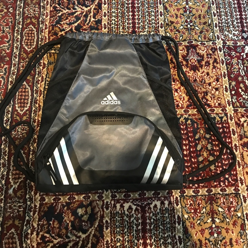 Adidas drawstring bag