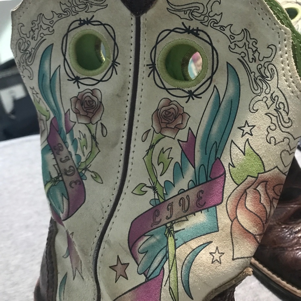 Ariat show fat baby boots - Picture 4 of 6