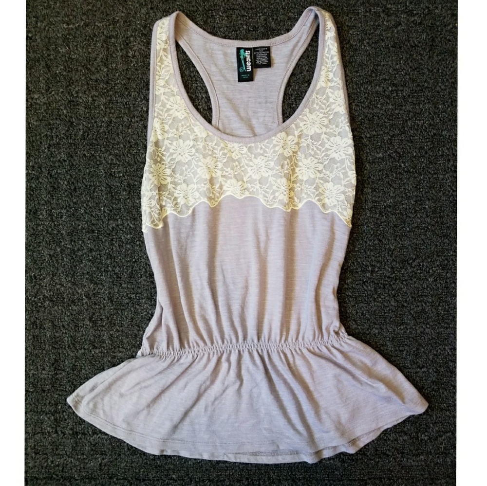 Chic Lacey Tank Top