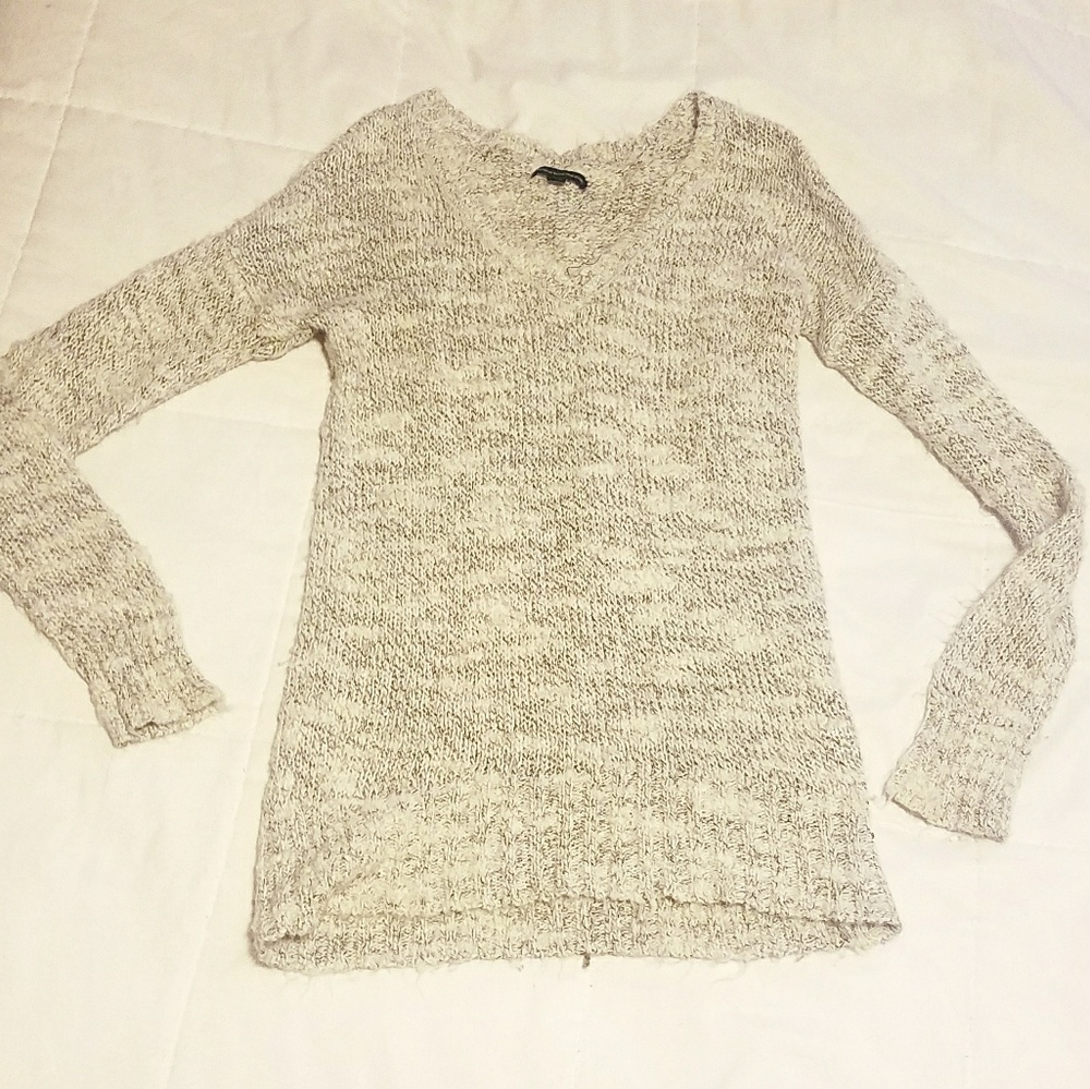 Glitter & gray sweater