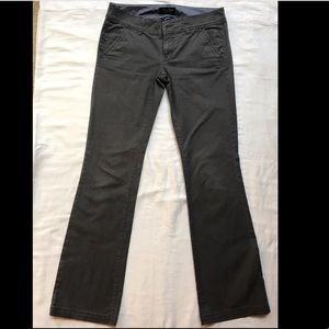 American eagle gray chinos size 6 long