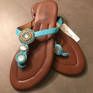 NWT Charming Charlie sandals SZ 9